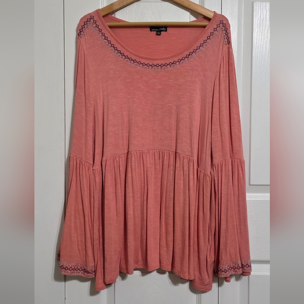 RXB Coral Bohemian Blouse